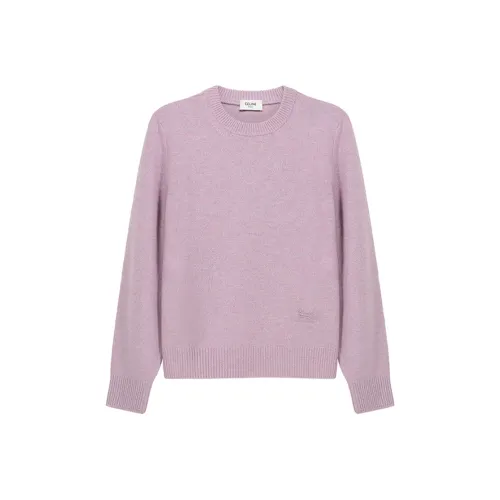 CELINE SS21 Трикотаж Женский Светло-фиолетовый