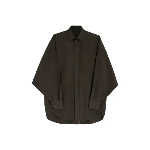 Phoebe Philo Рубашка Женская Темно-хаки