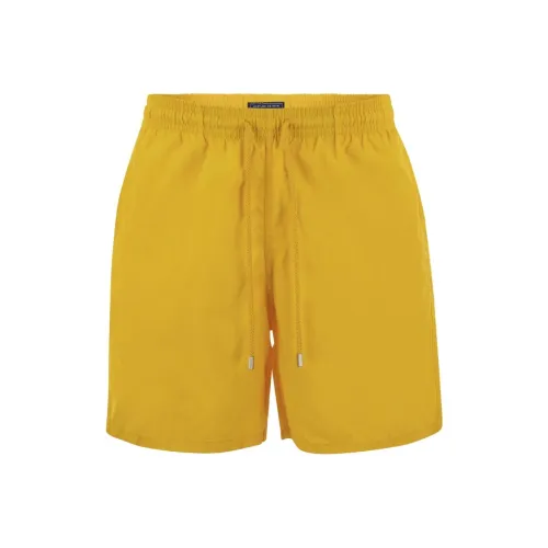 VILEBREQUIN Повседневные шорты Мужские Желтые