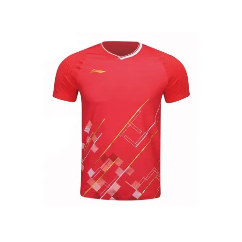 Подкладка для бадминтона джерси мужской красный