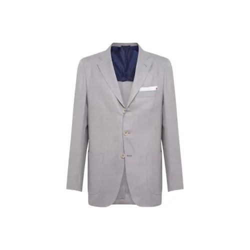 KITON Бизнес-костюм мужской светло-серый