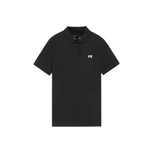 LINING Sports trend series Черные Женские Поло