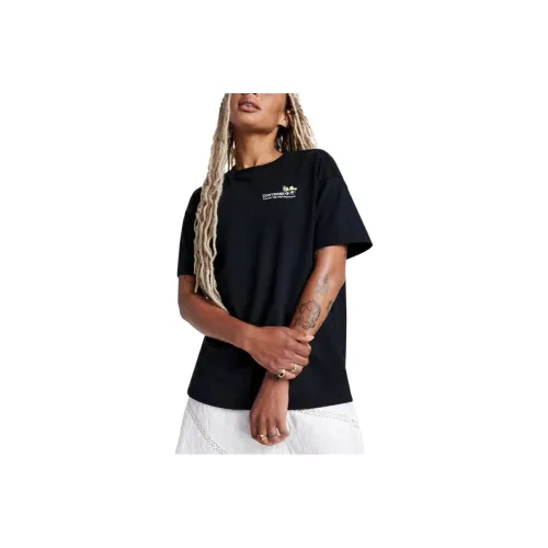 Конверс Черные Женские Футболки