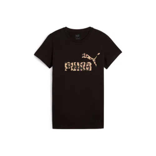 PUMA SS24 Комплект с короткими рукавами T-рубашка Женская Черный