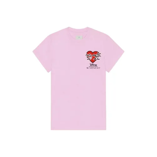 GIVENCHY x Disney SS23 T-Shirt Женская Светло-Розовая