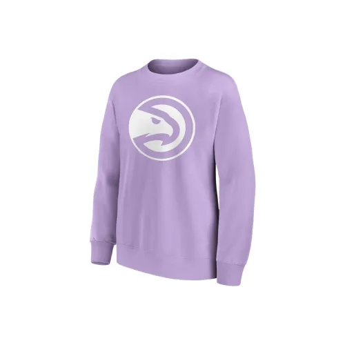 NBA Atlanta Hawks Fanatics Толстовка Женская Фиолетовая