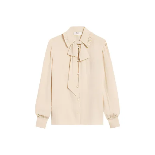 CELINE Желтые Женские Рубашки