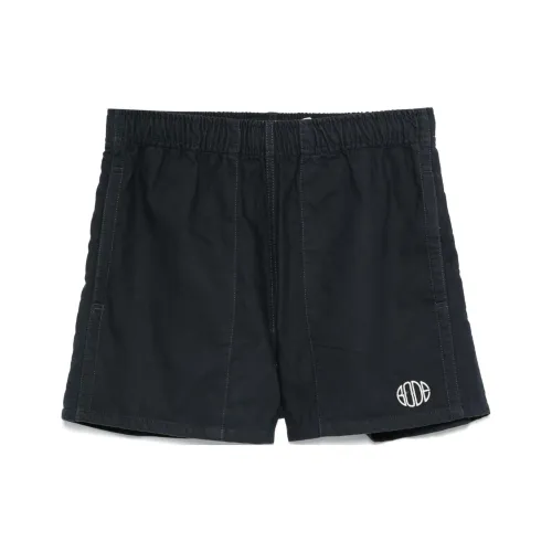 Bode Blue Men's Casual Shorts Bode Синий Мужские Повседневные Шорты