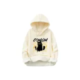 С капюшоном, абрикосовый, с флисовой подкладкой