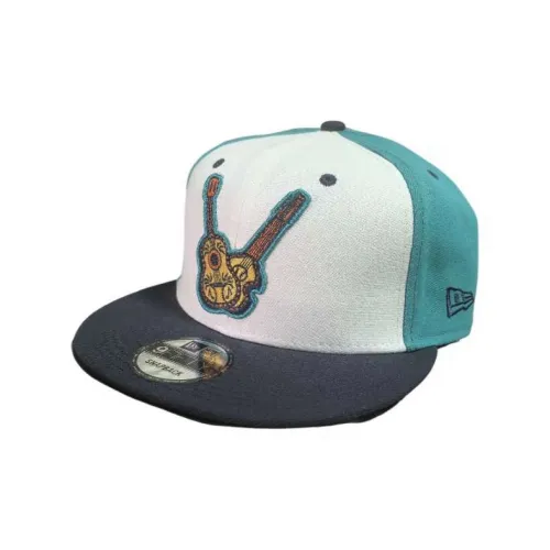 New Era Хлопковые кепки унисекс белые