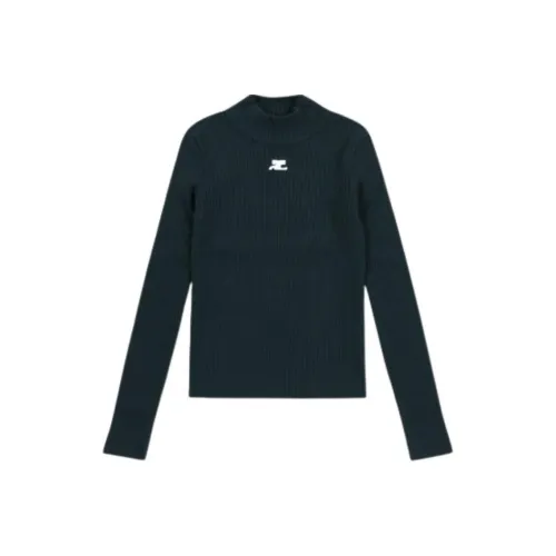 COURREGES Темно-синий Женские Свитеры