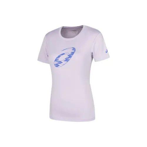 Asics Женская беговая футболка T светло-фиолетовая