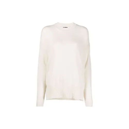 JIL SANDER Белый Женские Кашемировые Свитеры
