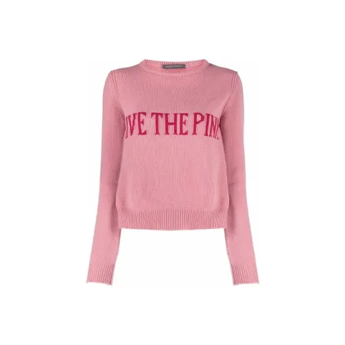 ALBERTA FERRETTI FW21 Кашемир Свитер Женский Розовый