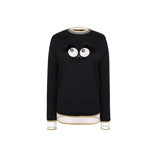 FENDI Черные Женские Свитшоты