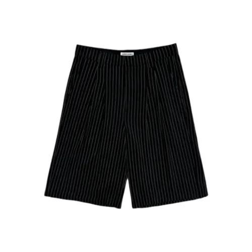 Jaded London Черный Полоска Goliath Шорты Повседневные шорты Мужской Черный
