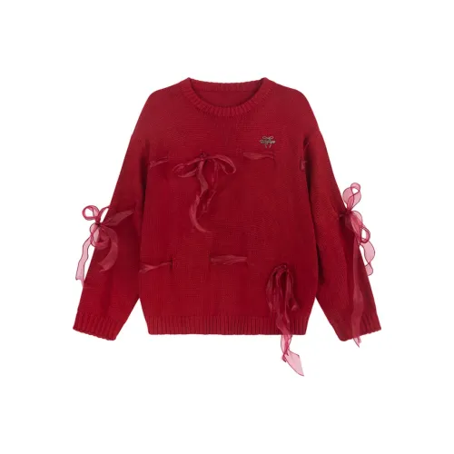 UNIFREE Красный Женский Свитер