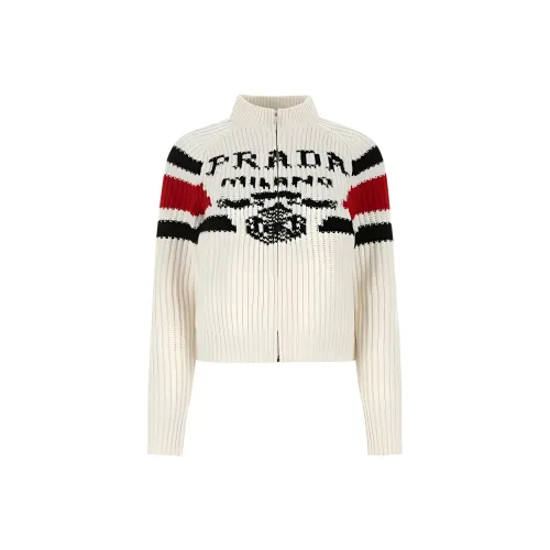 PRADA Белый Женские Кашемировые Свитера
