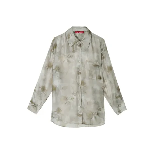 THE SEA LIFE SS24 Рубашка Женская Сияющий Зеленый