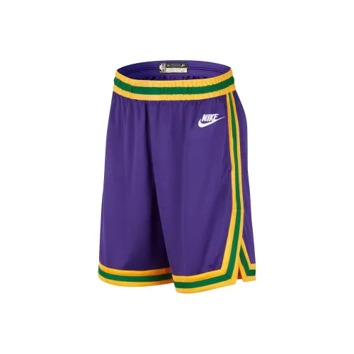 NBA Utah Jazz Nike Баскетбольные шорты Унисекс Фиолетовый