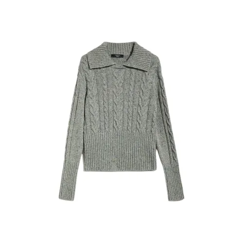 WEEKEND MaxMara Серые Женские Свитеры