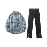 Washed Blue+Black[Брюки]  
Вымытый Синий+Черный[Брюки]