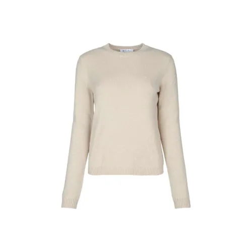 Loro Piana Сливочные Женские Свитеры