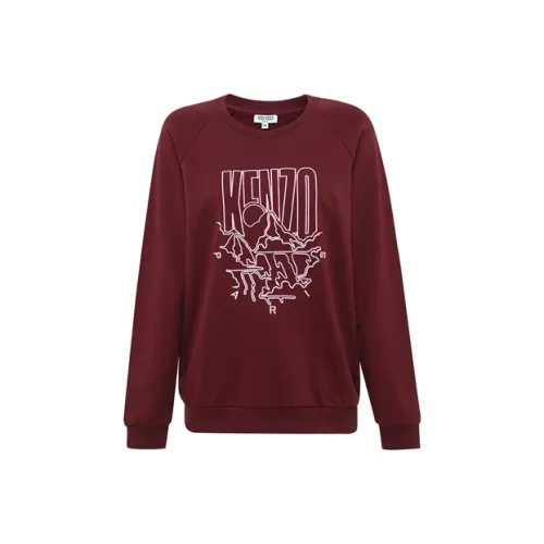 KENZO Бургундский Женские Свитшоты
