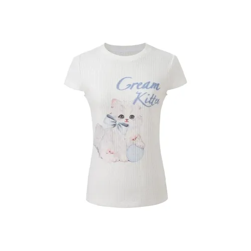 MOONCORE Комплект с короткими рукавами T-рубашка Женская