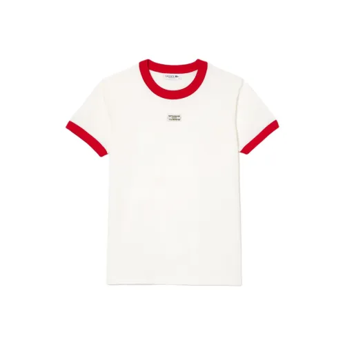 lacoste Белые Женские Футболки