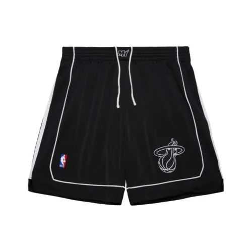 MITCHELL NESS Повседневные шорты Мужские Черные