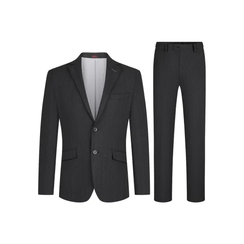 SEVEN Деловой костюм мужской угольно-серый