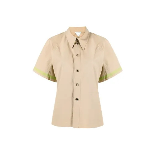 Bottega Veneta Бежевые Женские Рубашки