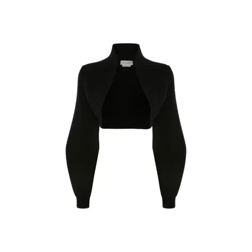 Alexander McQueen Черные Женские Кашемировые Свитеры