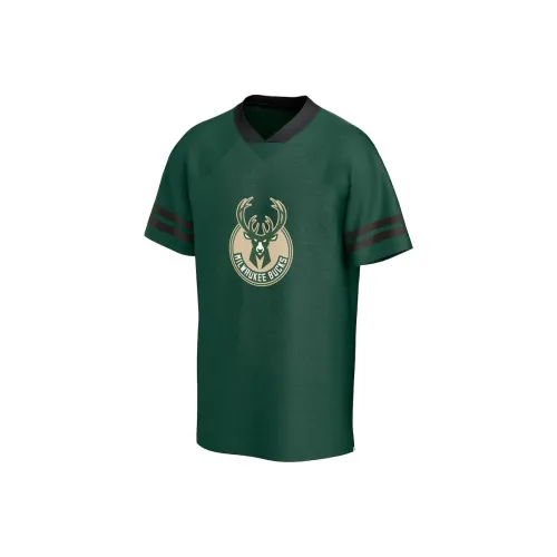 NBA Milwaukee Bucks Fanatics Foundation Футбол Джерси Мужской Зеленый
