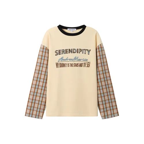 ANDREA MARTIN Толстовка Унисекс Бежевый