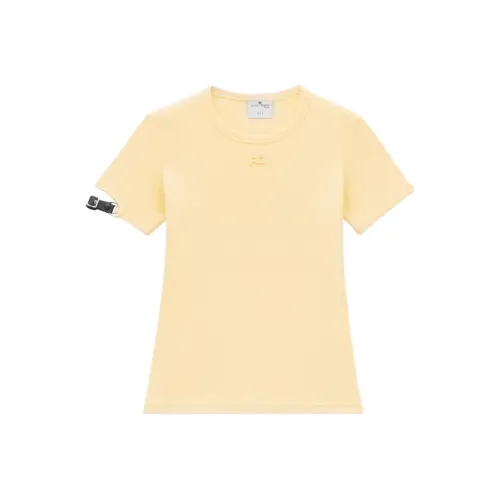 COURREGES Pollen/Цветочный Розовый Женские T-рубашки