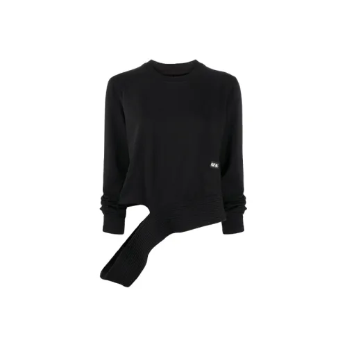 Rick Owens DRKSHDW Черные Женские Свитшоты