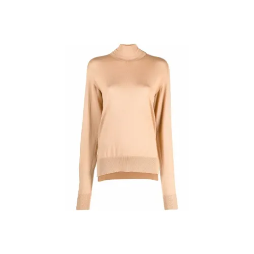 JIL SANDER Светло-янтарный Женские кашемировые свитеры