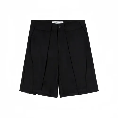 EMPTY REFERENCE x STUBBORN VISION Повседневные шорты Унисекс Черный