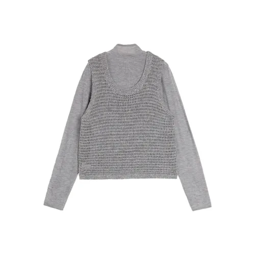 ELLE Свитер Женский Средний Серый