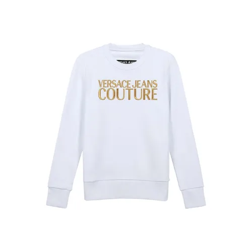 VERSACE JEANS COUTURE Белый Женские Свитшоты