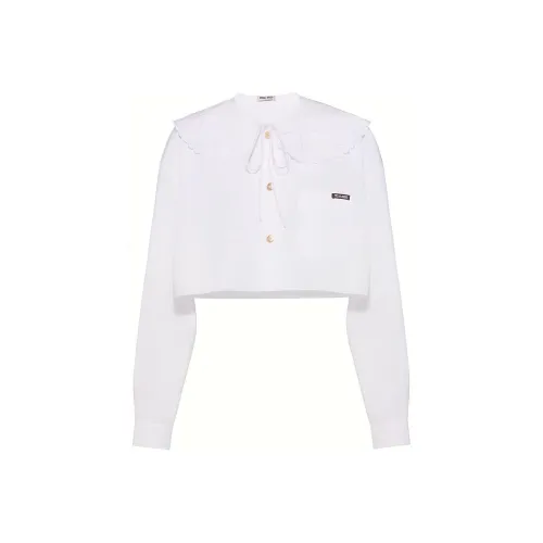 MIU MIU Белые Женские Рубашки