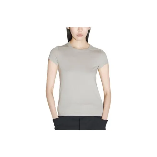 RICK OWENS Putty Серый Женские T Рубашки
