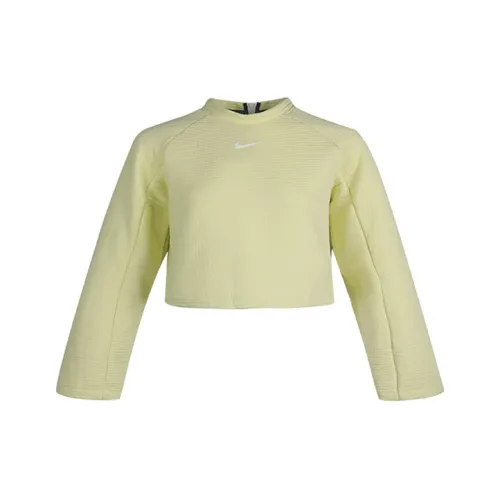 NIKE Активный оранжево-голубой женский свитшот