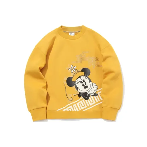 LINING Дисней Минеральный Желтый Женские Толстовки