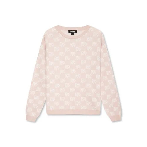 DKNY FW24 Свитер Женский Светло-Розовый