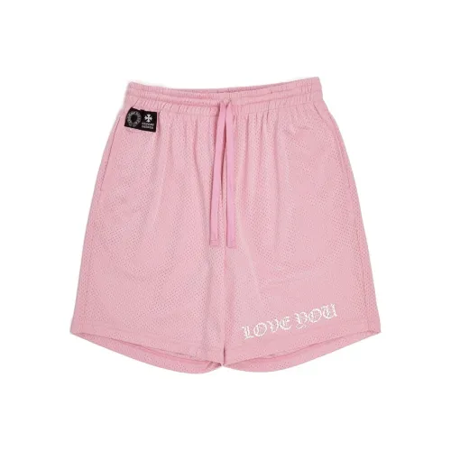 Chrome Hearts SS24 Повседневные шорты Унисекс Розовый