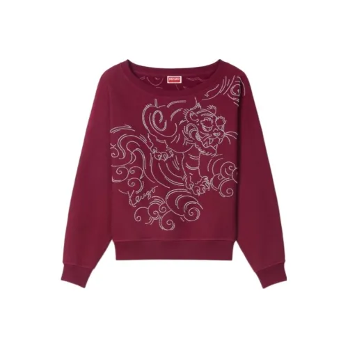 KENZO SS24 Свитшот Женский Красный