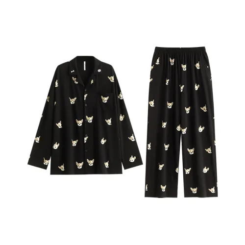 Yue Nei Пижамный комплект Мужской French Bulldog